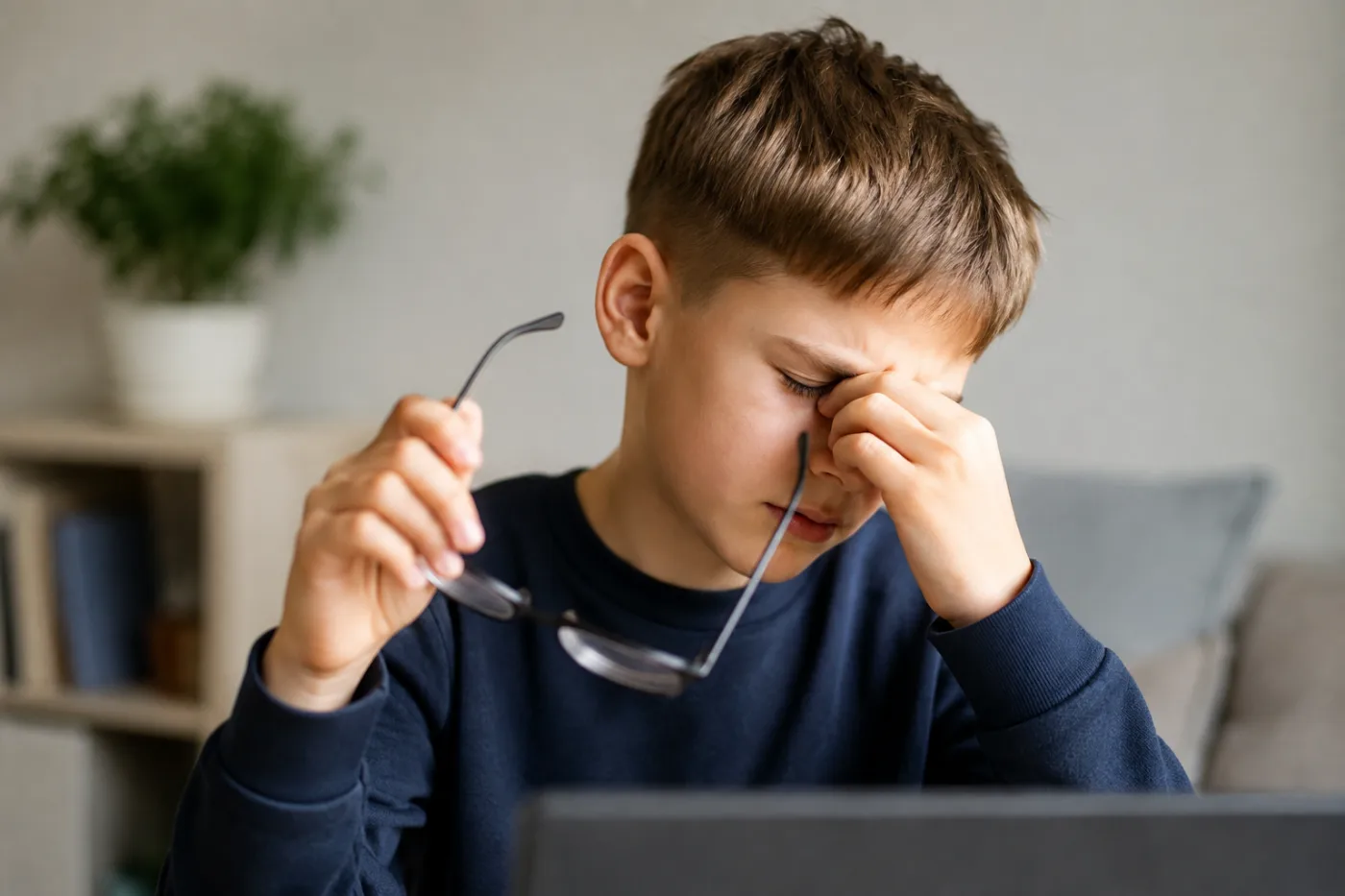 Is It Real Nearsightedness or Just Screen Fatigue? The "Fake Glasses" Trap Parents Need to Know