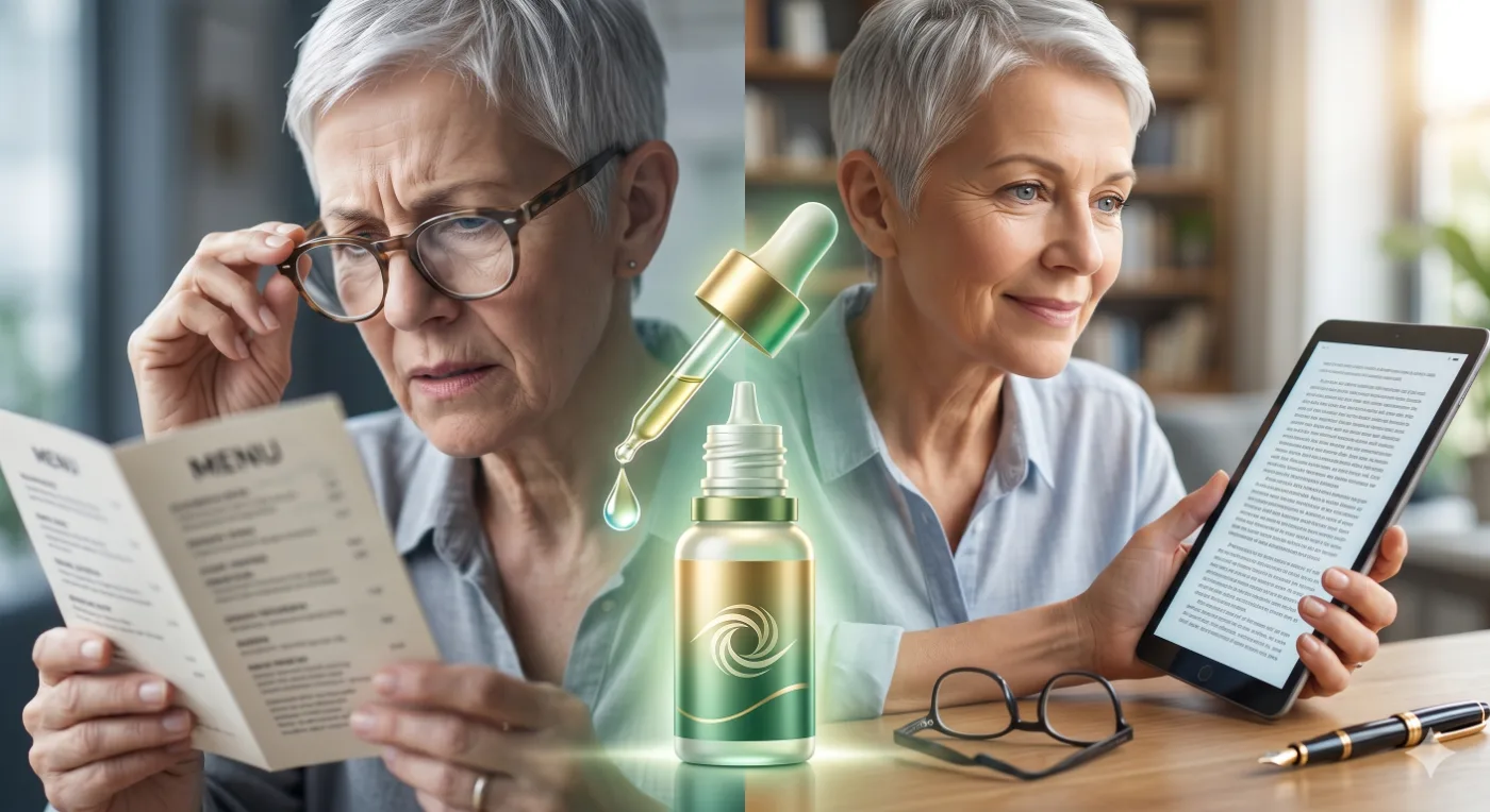 Откажитесь от очков для чтения? Как новые одобренные FDA глазные капли совершают революцию в лечении возрастного зрения