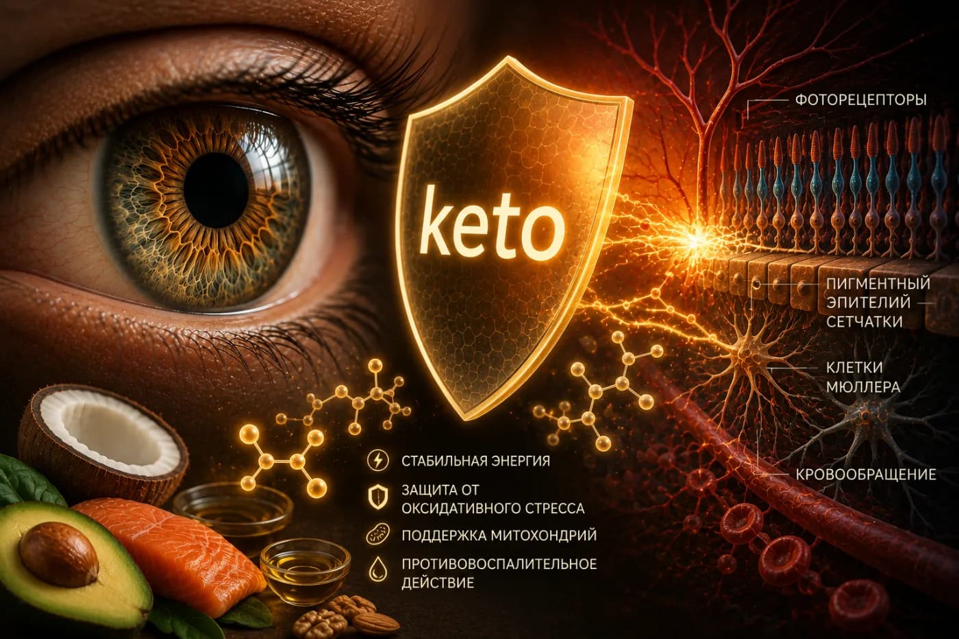 Большая уборка в глазах: как кето-диета и голодание помогают сохранить зрение